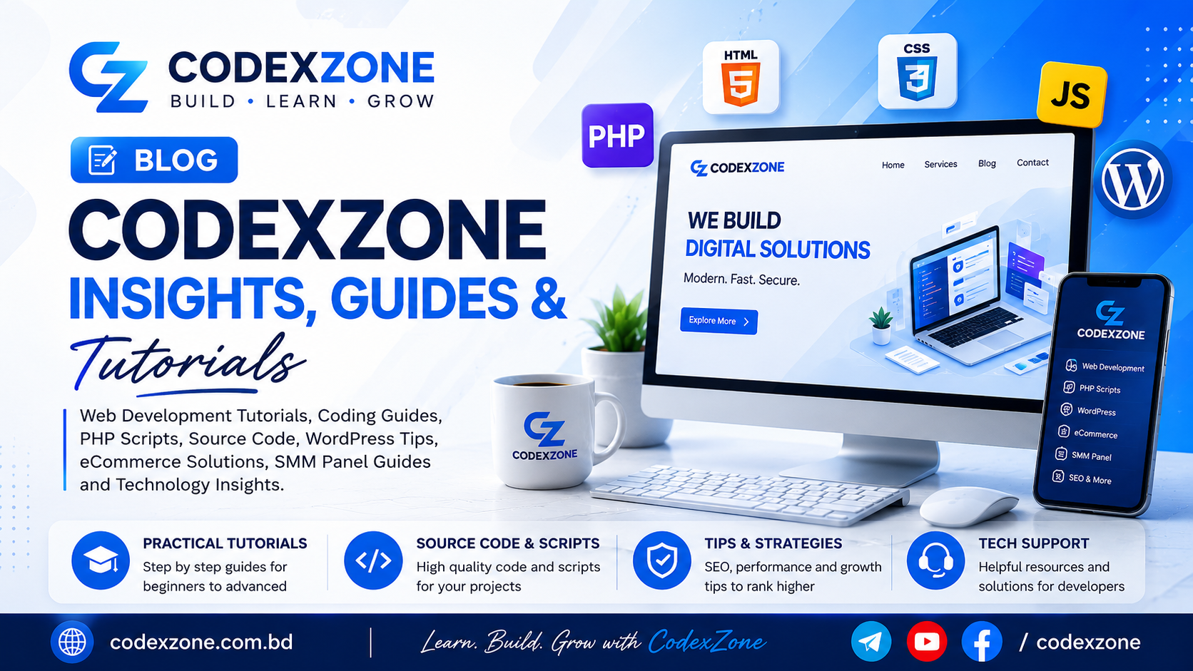 Web Development, Coding Guides & Technology Tips
